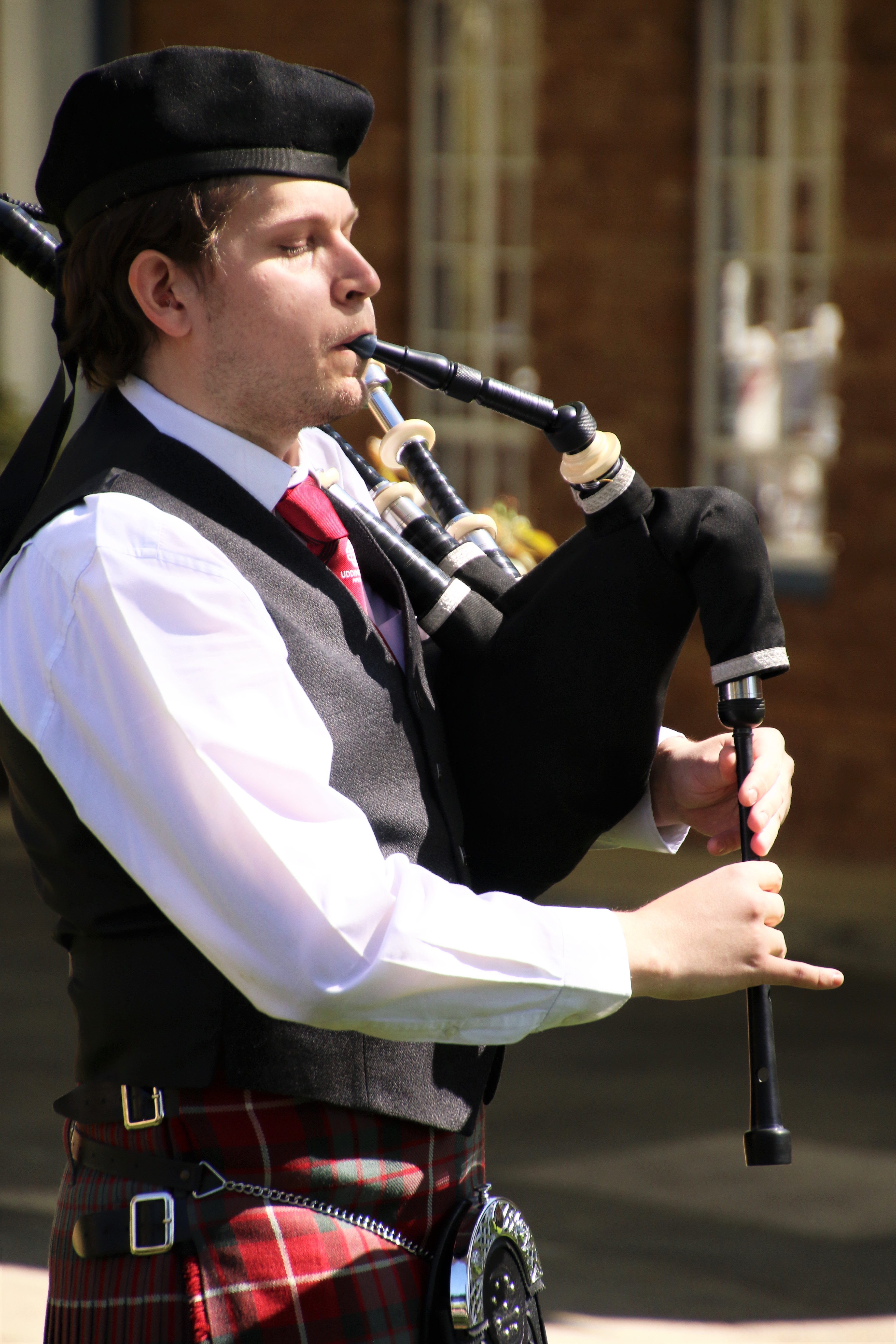 Traditional Scottish bagpipes