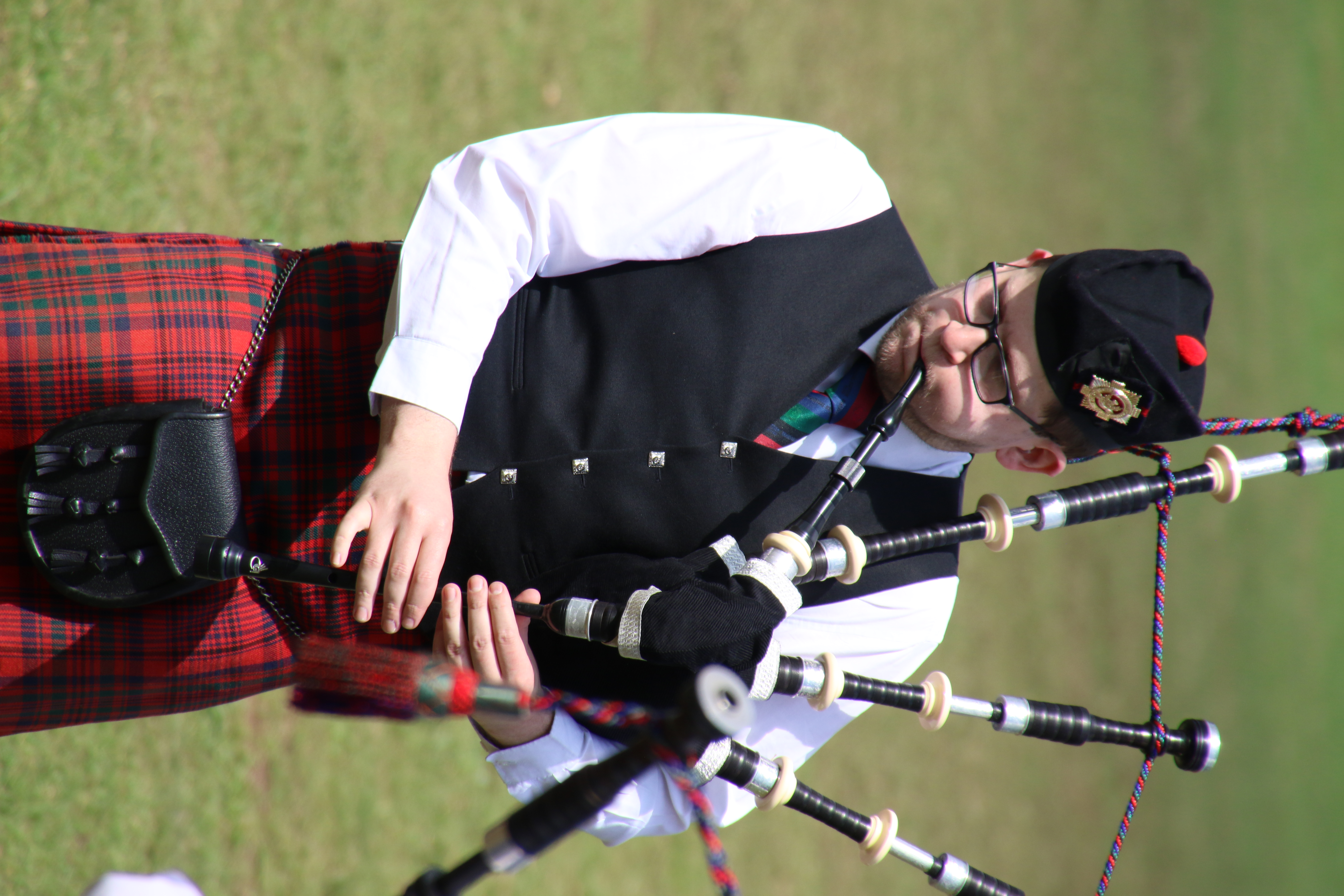 Alex in traditional dress